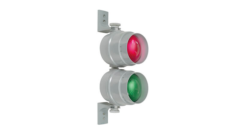 Traffic Light 2-stage with mounting bracket