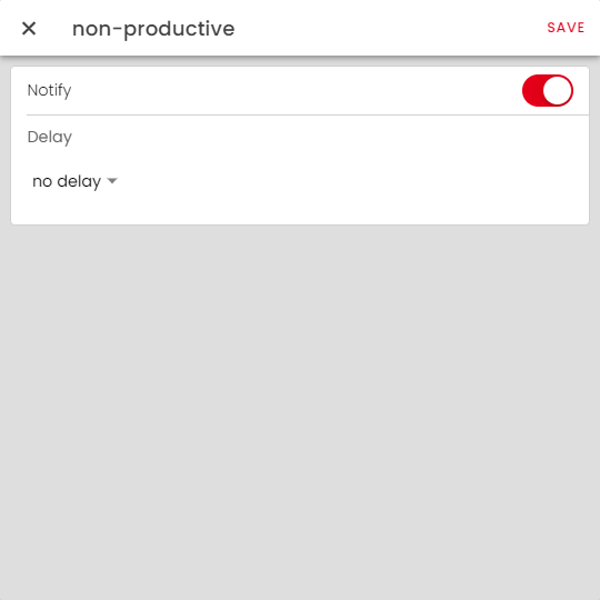Receive notifications in the WeASSIST app and in the browser
