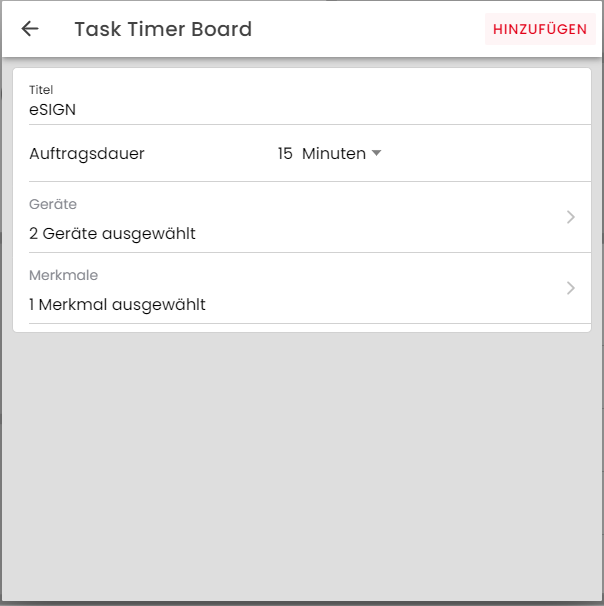 Task Timer Board