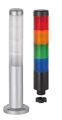 La nouvelle colonne lumineuse à LED KOMPAKT 37 marque des points avec nombreuses fonctionnalités et un nouveau design