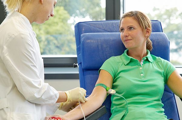 DRK-Blutspendenaktion bei WERMA Signaltechnik