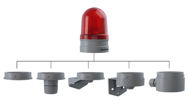 EvoSIGNAL lampe de signalisation - Adaptateur de montage