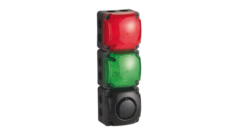 FlexSQUARE traffic light 2-stage