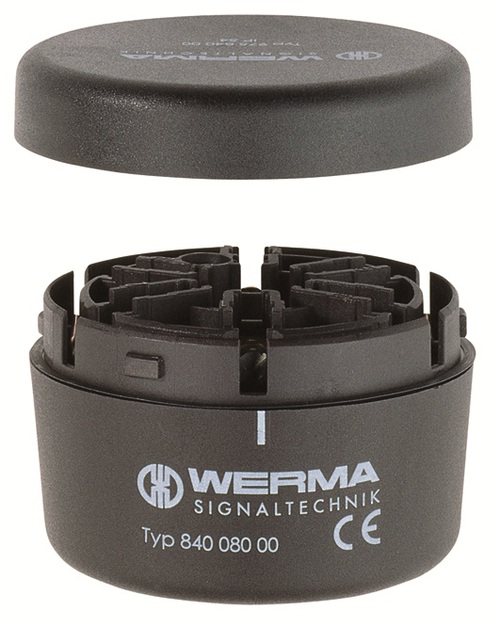 Werma Signaltechnik 84008500 Anschlusselement BWM 840 085 00 BK KombiSIGN 70