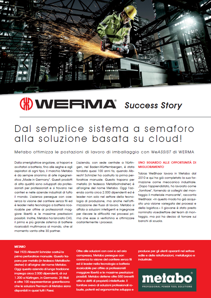 Success Story Metabo