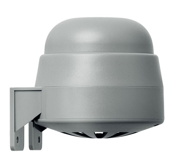 Werma Avertisseur Sonore WM 24 VDC – Klaxon Électromécanique Puissant Avec Entonnoir, Gris 57005255
