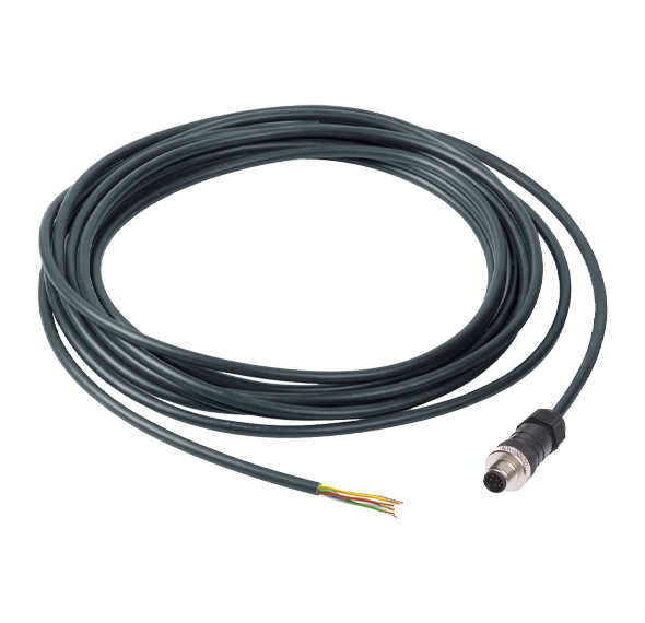 5m kabel met M12 plug