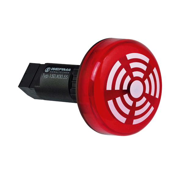 LED-Summer EM Dauerton 24VDC RD