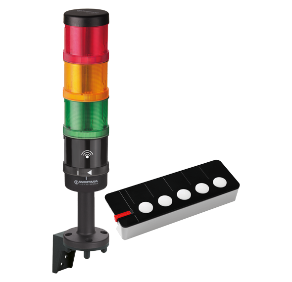 AndonWirelessSET Basis 5-Tasten 868MHz
