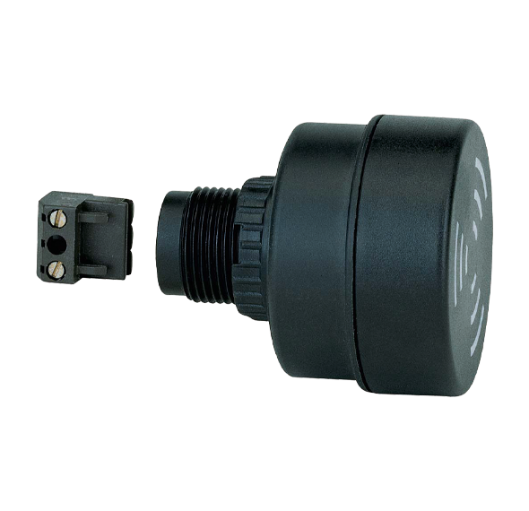 Elektr. Summer EM Dauerton 230VAC BK