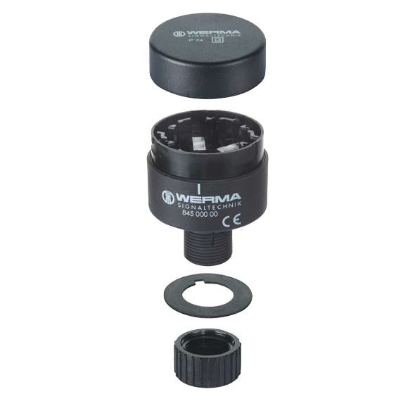 Aansluitelement 12-230VAC/DC BK