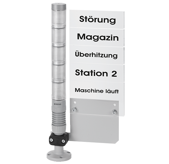Beschriftungstafel komplett RM